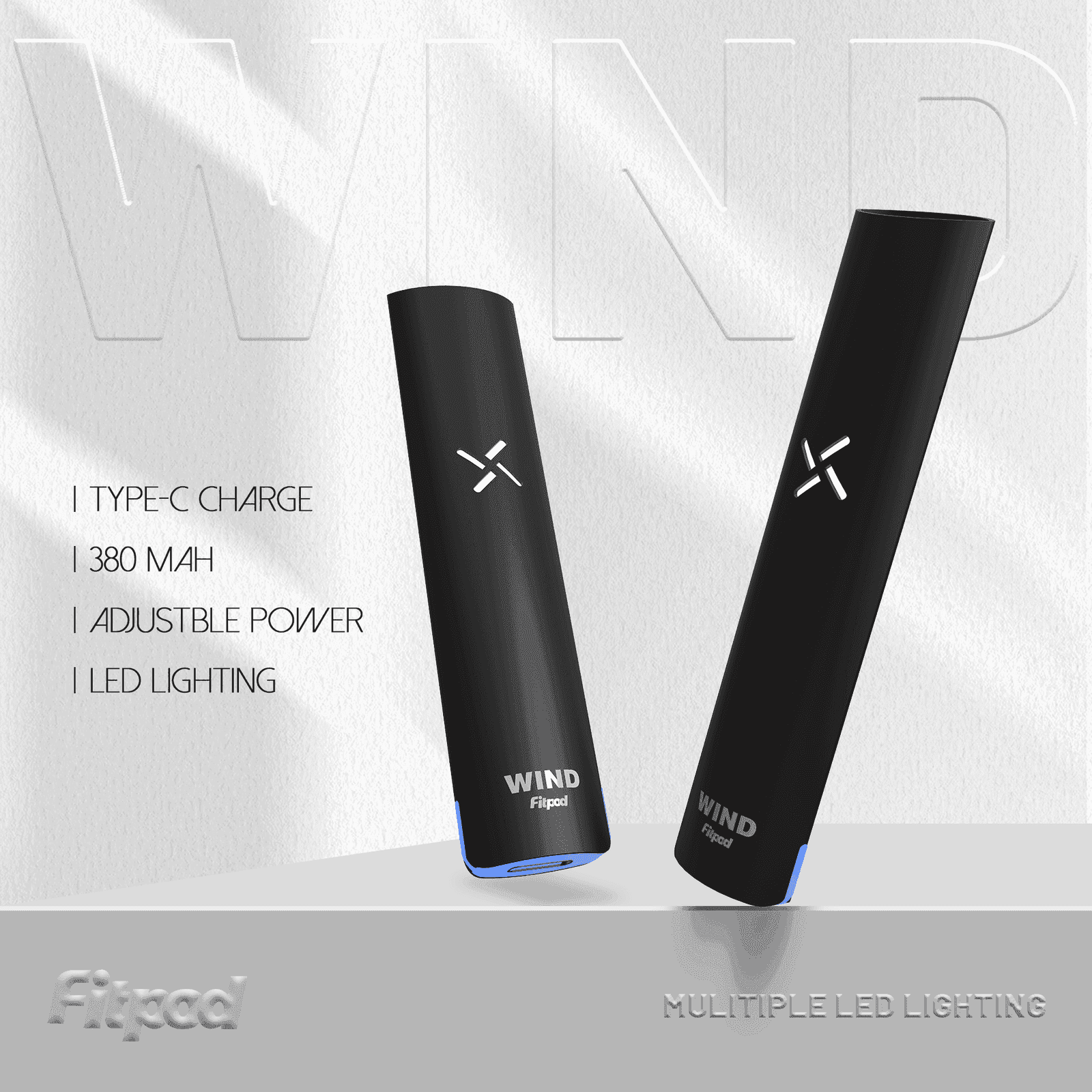 Fitpod Wind氣流一代電子煙可調壓主機:圖片 3