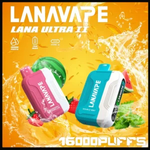 LANA Ultra II 16000pufffs一次性拋棄式電子煙磁吸換彈[主機＋口味]