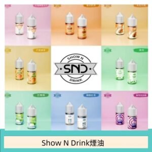 Show N Drink煙油 玫瑰檸檬冰沙 泰式奶茶